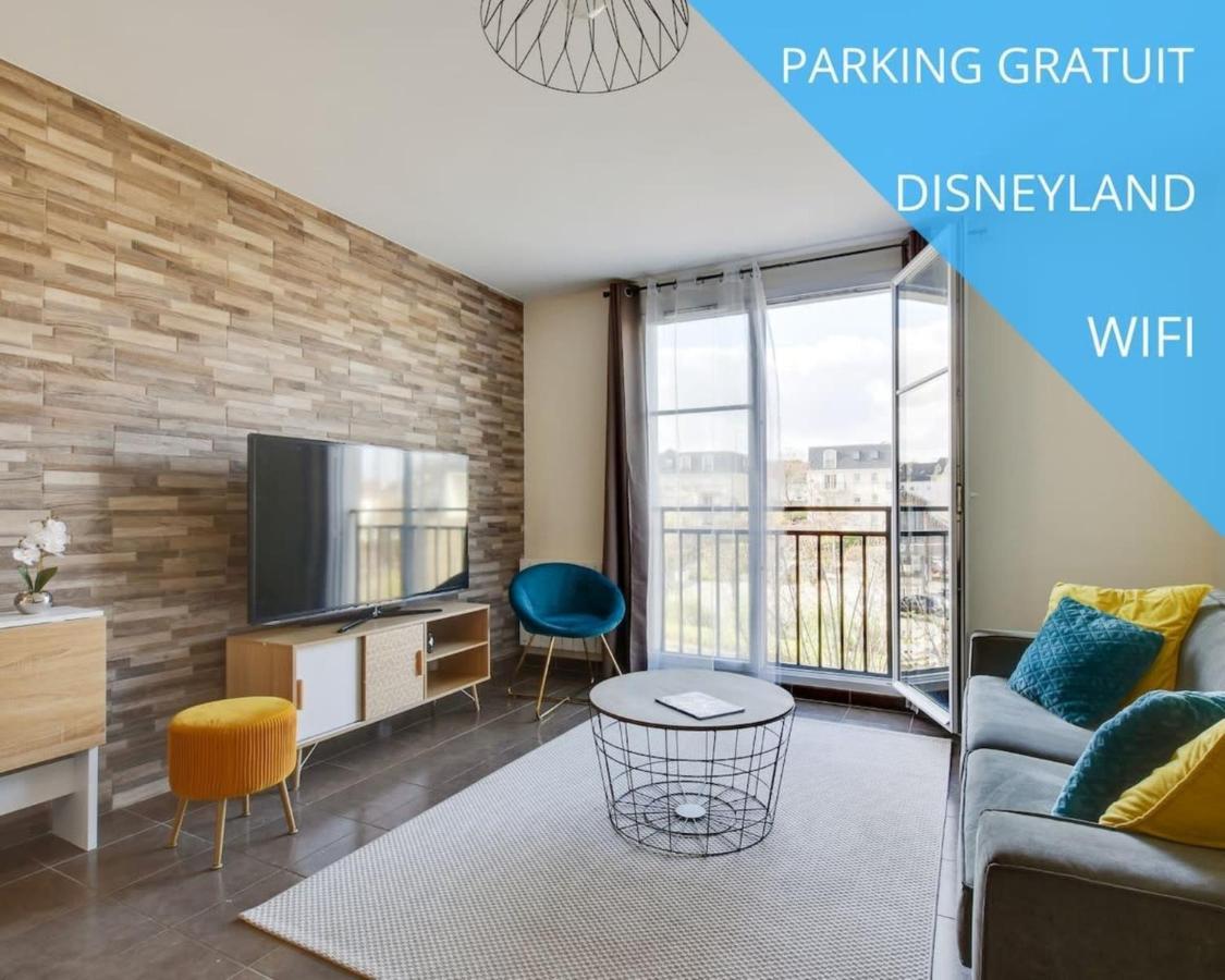 Appart Cosy Quartier Calme Hyper Centre Parking Apartment Magny-le-Hongre Ngoại thất bức ảnh