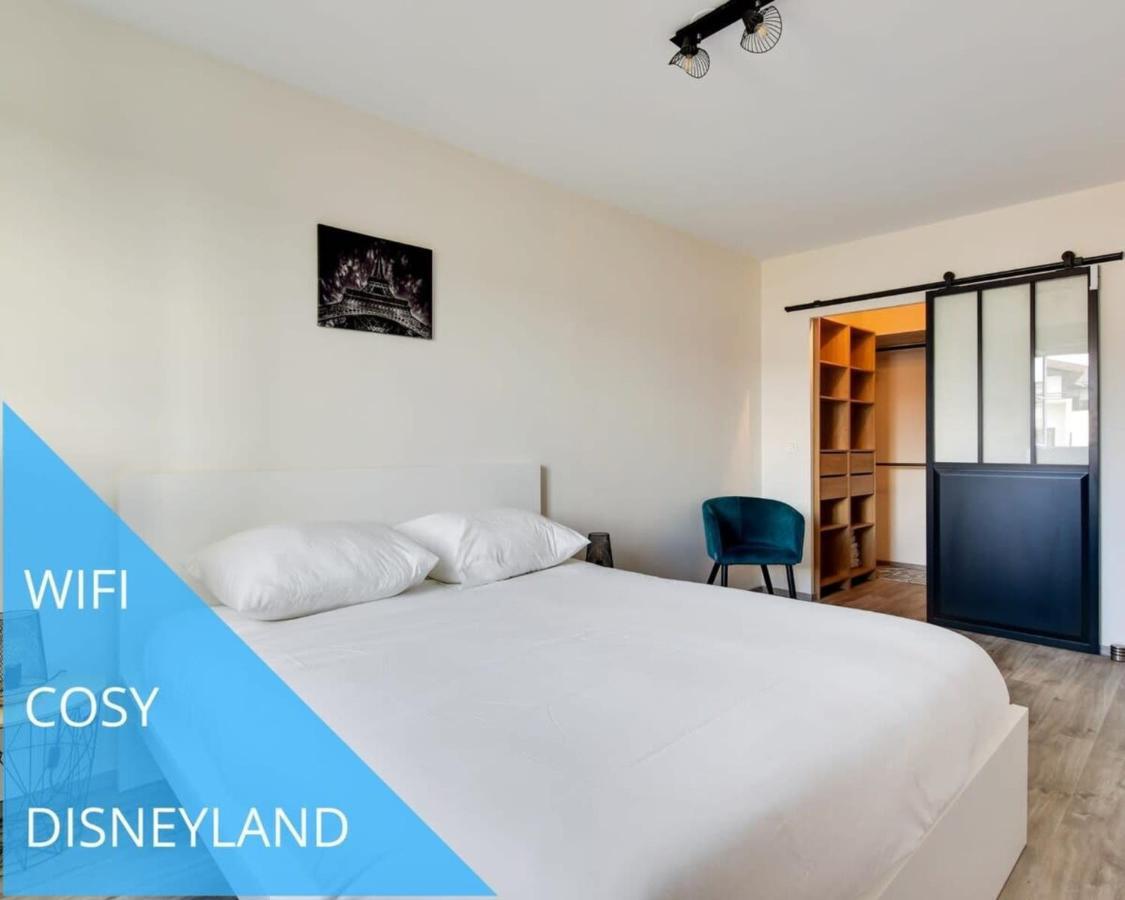 Appart Cosy Quartier Calme Hyper Centre Parking Apartment Magny-le-Hongre Ngoại thất bức ảnh